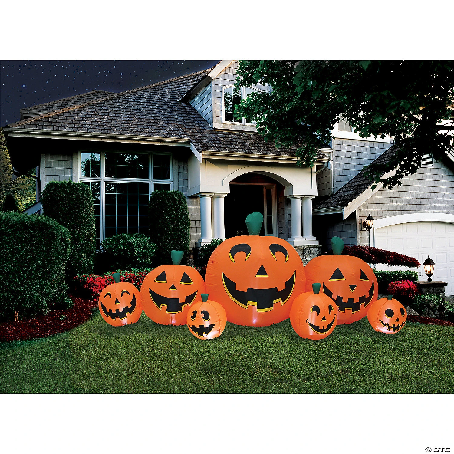102" Blow Up Inflatable Pumpkin Patch Outdoor Yard Decoration 4 102" Blow Up Inflatable Pumpkin Patch Outdoor Yard Decoration - Image 2