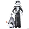 108" Giant Jack Skellington And Zero Airblown Outdoor Yard Decoration 1 108" Giant Jack Skellington And Zero Airblown Outdoor Yard Decoration -Halloween Decoration Series 108 giant jack skellington and zero airblown outdoor yard decorationss221683g