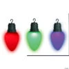 13" Hanging Christmas Light Bulb Set With Timer - 3 Pc. -Halloween Decoration Series 13 hanging christmas light bulb set with timer 3 pcpc13242