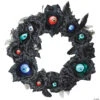 15" Lightup Eyeball Gothic Halloween Wreath -Halloween Decoration Series 15 lightup eyeball gothic halloween wreathss75285