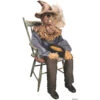 20" Sitting Scarecrow Prop -Halloween Decoration Series 20 sitting scarecrow proptt58521