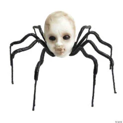 23.5" Baby Head Spider Decoration