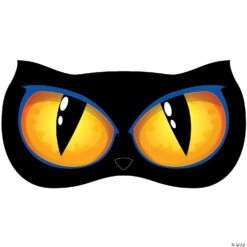 23" X 14" Lighted Cat Eyes Animated Prop