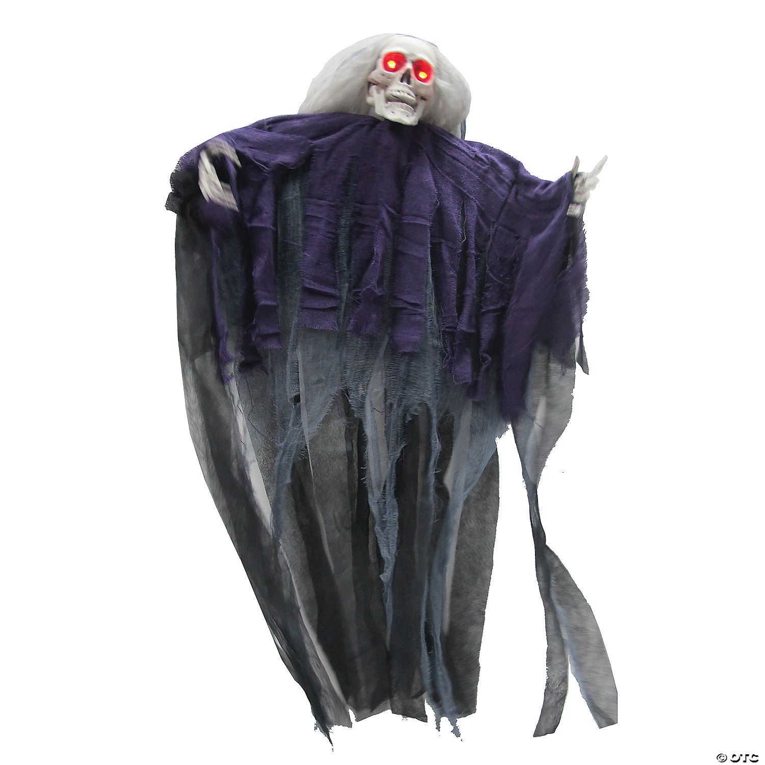 28" Sound Activated Hanging Reaper Decoration 3 28" Sound Activated Hanging Reaper Decoration