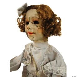 32" Animated Cracked Victorian Doll -Halloween Decoration Series 32 animated cracked victorian dollmr127012 a02