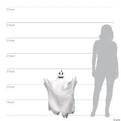 35" Animated Hanging Flying Ghost Decoration -Halloween Decoration Series 35 animated hanging flying ghost decorationtt56102 a06