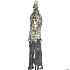 36" Hanging One-Eyed Man Halloween Decoration