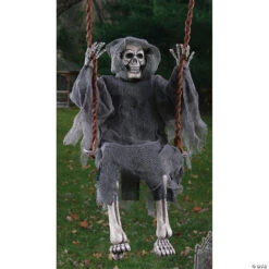 36" Reaper On Swing Decoration -Halloween Decoration Series 36 reaper on swing decorationfw91196r a02