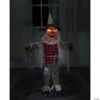 36" Twitching Scarecrow Animated Prop -Halloween Decoration Series 36 twitching scarecrow animated propmr123486