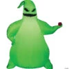 42" Green Oogie Boogie Airblown Outdoor Yard Decoration -Halloween Decoration Series 42 green oogie boogie airblown outdoor yard decorationss225069g