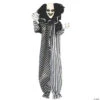 47" Hanging Light Up Clown Halloween Decoration -Halloween Decoration Series 47 hanging light up clown halloween decorationss61370