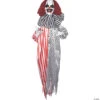 5' Hanging Shaking Clown Halloween Decoration -Halloween Decoration Series 5 hanging shaking clown halloween decorationss61368