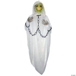5' Light-Up Chained White Reaper Halloween Decoration