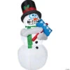 Airblown® Animated Shiverng Snowman 31-Inch Inflatable Christmas Yard Décor -Halloween Decoration Series airblown animated shiverng snowman 31 inch inflatable christmas yard d corss13544g