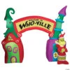 Airblown® Grinch In Whoville Archway Scene 144" Inflatable Christmas Outdoor Yard Decor
