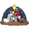 Airblown® Snowy Night Nativity Scene 78" Inflatable Christmas Outdoor Yard Decor -Halloween Decoration Series airblown snowy night nativity scene 78 inflatable christmas outdoor yard decorss882520g