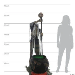 Animated Cauldron Creeper -Halloween Decoration Series animated cauldron creepermr127029 a06