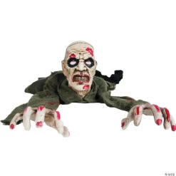 Animated Crawling Zombie Prop -Halloween Decoration Series animated crawling zombie propva1007 a02