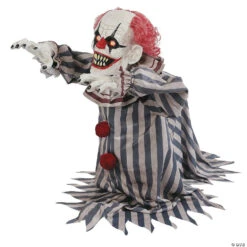 Animated Jumping Clown Halloween Decoration