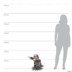 Animated Jumping Clown Halloween Decoration -Halloween Decoration Series animated jumping clown halloween decorationmr124533 a06