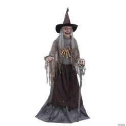 Animated Witch Prop With Servo-Motor -Halloween Decoration Series animated witch prop with servo motormr125058 a03