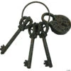 Black Antique Key Ring Decoration -Halloween Decoration Series black antique key ring decorationss45130