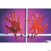 Bloody Handprint Window Clings -Halloween Decoration Series bloody handprint window clingsfw8317h