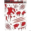 Bloody Window Decorations -Halloween Decoration Series bloody window decorationsfm79231