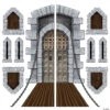 Castle Door And Window Props -Halloween Decoration Series castle door and window propsbg52081