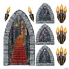 Castle Stairway Plastic Wall Accents 1 Castle Stairway Plastic Wall Accents -Halloween Decoration Series castle stairway plastic wall accentsbg00912