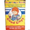 Child's Play 2 Chucky Play Pals Toys Aluminum Sign -Halloween Decoration Series childs play 2 chucky play pals toys aluminum signmasfus148