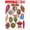 Christmas Ornament Window Clings -Halloween Decoration Series christmas ornament window clingsbg22126
