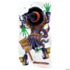 Crashing Witch Door Cover -Halloween Decoration Series crashing witch door coverbg00015