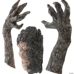 Creepy Living Tree Decoration Set - 3 Pc. -Halloween Decoration Series creepy living tree decoration set 3 pcsew82378 a02
