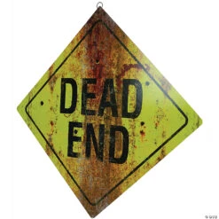 Dead End Sign -Halloween Decoration Series dead end signss71930 a03