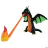 Fire Breathing Dragon 13' -Halloween Decoration Series fire breathing dragon 13vahl19043