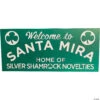 Halloween 3: Season Of The Witch Santa Mira Sign Halloween Decoration
