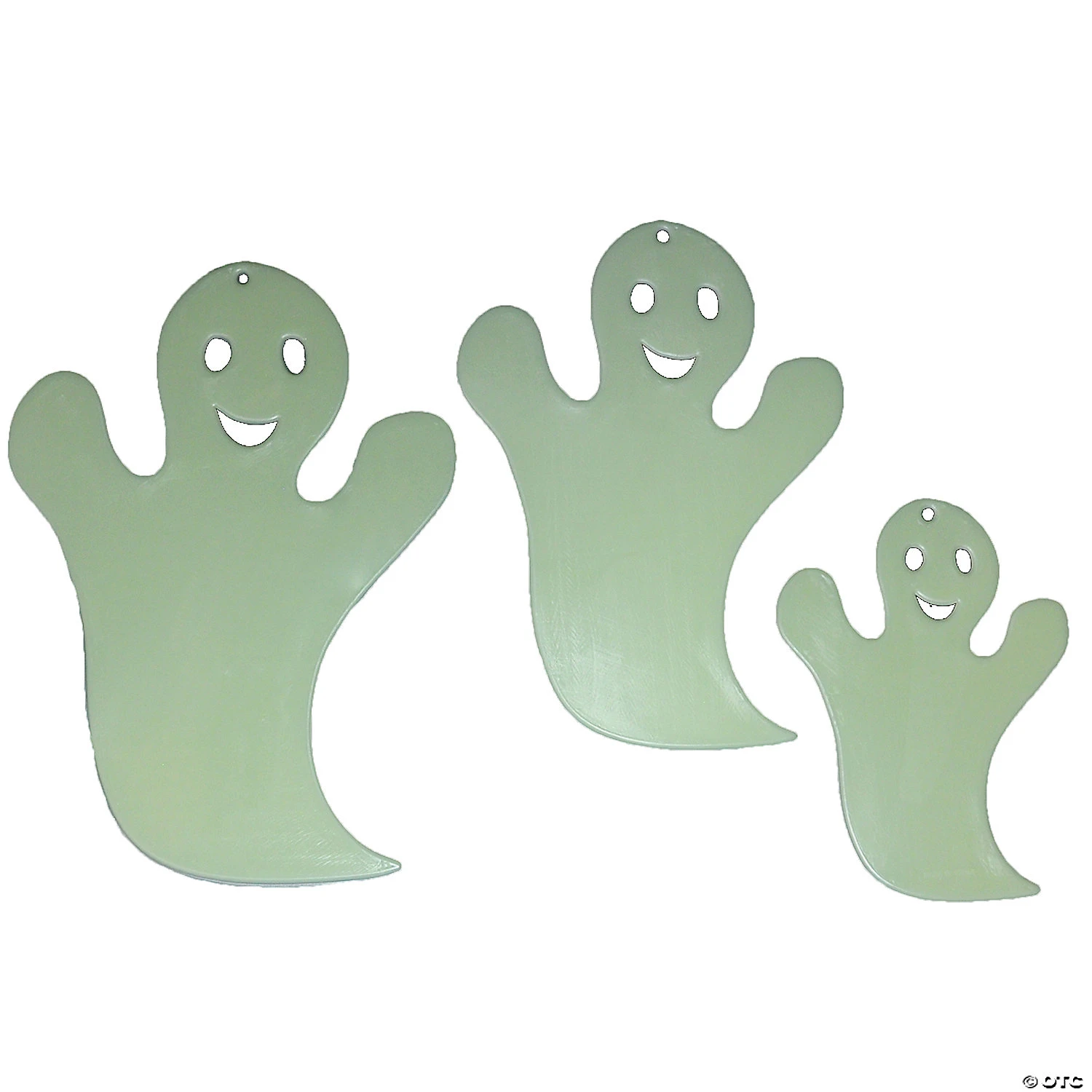 Hanging Glow Ghosts Halloween Decoration 3 Pack 3 Hanging Glow Ghosts Halloween Decoration 3 Pack