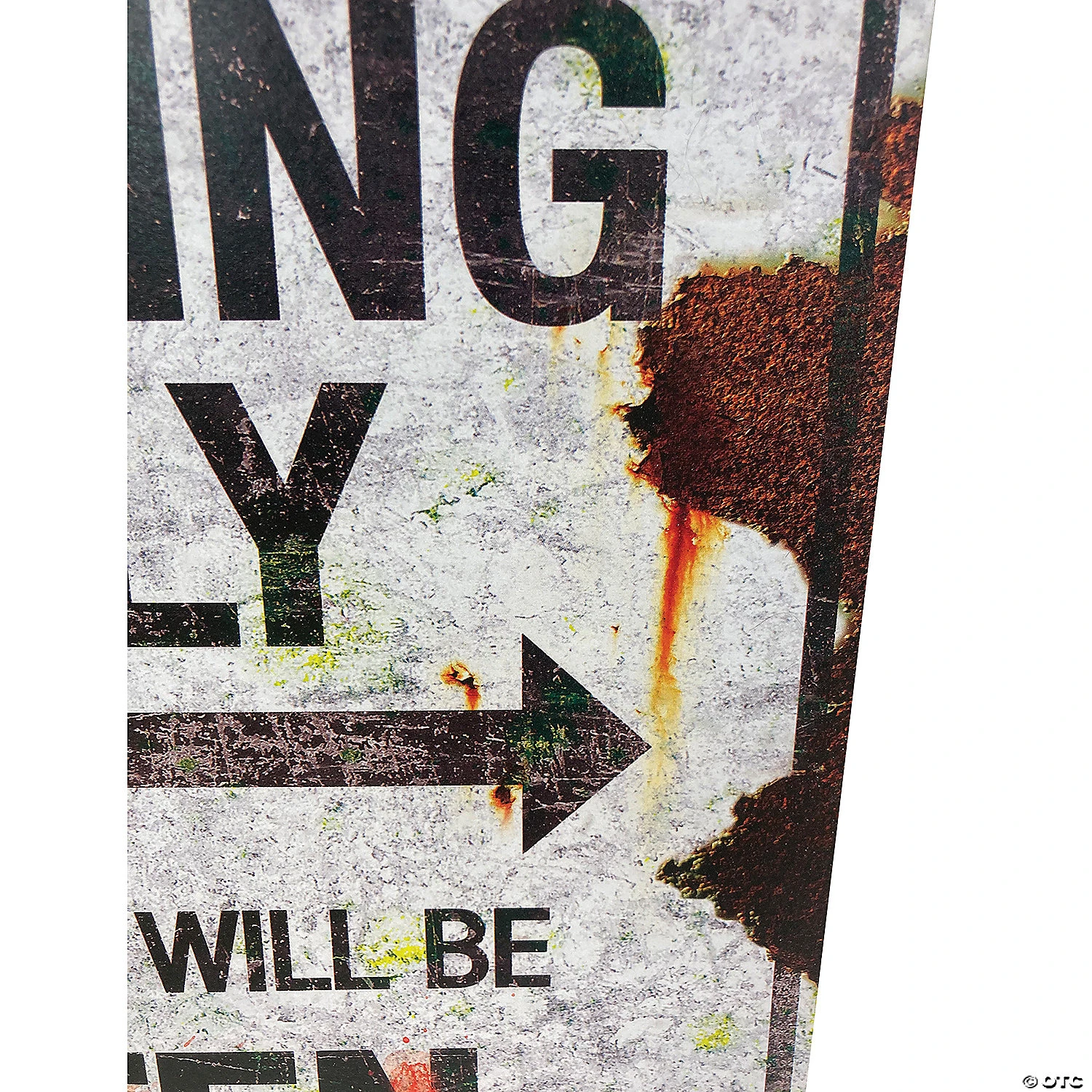 Metal Zombie Parking Sign 5 Metal Zombie Parking Sign - Image 3