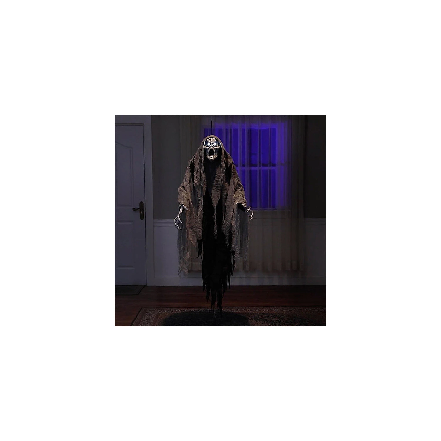 60" Ghostly Howling Phantom Hanging Halloween Decoration 6 60" Ghostly Howling Phantom Hanging Halloween Decoration - Image 4