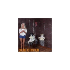 Ghostly Go Rounds Animated Prop -Halloween Decoration Series mr124448 t01