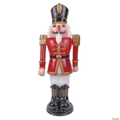 Red & Blue Nutcracker With Moving Arms