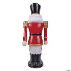 Red & Blue Nutcracker With Moving Arms 10 Red & Blue Nutcracker With Moving Arms -Halloween Decoration Series red and blue nutcracker with moving armspc36739rb a02