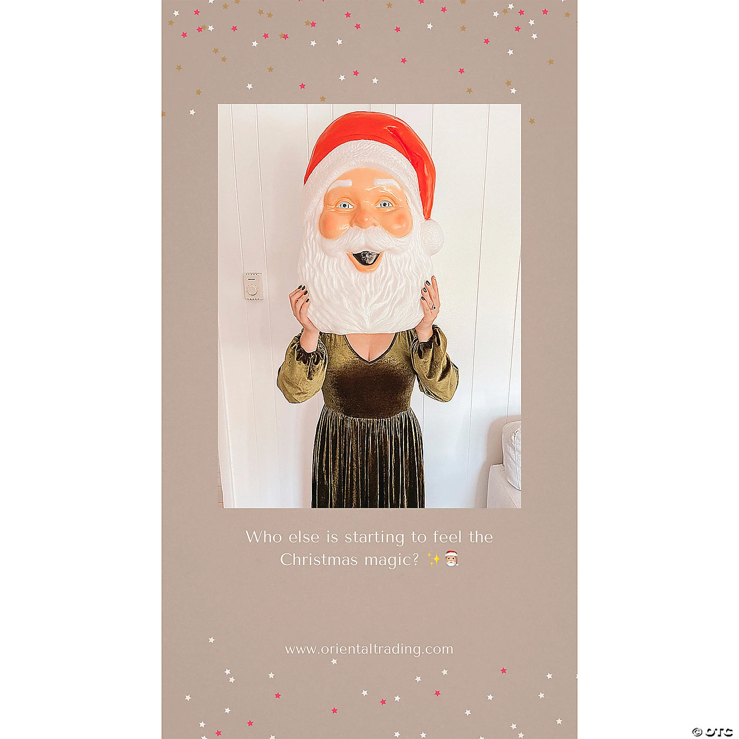 Santa Plaque With Sound Lights 4 Santa Plaque With Sound Lights - Image 2