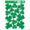 Shamrock Window Clings -Halloween Decoration Series shamrock window clingsbg33127