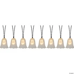 Halloween Decoration Series 14 Singing Ghosts EmoteGlow White Light String Halloween Decoration