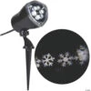 Snow Flurries Light Show Projector -Halloween Decoration Series snow flurries light show projectorss37297g