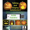 Talking & Singing Jack-O'-Lantern Digital Halloween Decoration -Halloween Decoration Series talking and singing jack o lantern digital halloween decorationrv203