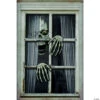 Window Skull And Hand Fake -Halloween Decoration Series window skull and hand fakess62126