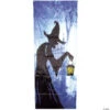 Witch With Lantern Door Curtain Decoration -Halloween Decoration Series witch with lantern door curtain decorationss62156
